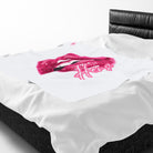 Hers Mouth Open Romantic Gifts Love Blanket