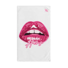 Hers Mouth Open | Mix & Match Classic Fun-Flirty Lovers’ Towels