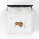 Nuts for You | Mix & Match Soft Fun-Flirty Lovers’ Blankets