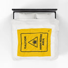 Caution High Noise Area | Mix & Match Soft Fun-Flirty Lovers’ Blankets