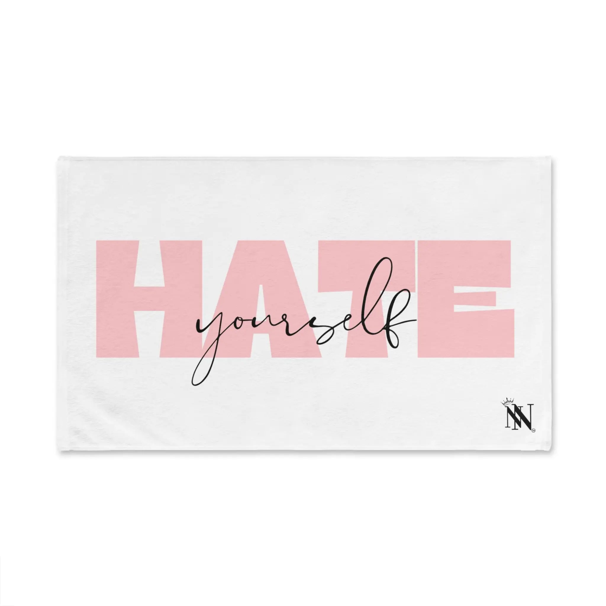 Hate Yourself | Mix & Match Classic Fun-Flirty Lovers’ Towels