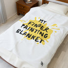 My Finger Painting Towel | Mix & Match Velveteen Fun-Flirty Lovers’ Blankets