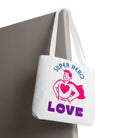 Super Hero Love Tote Bag