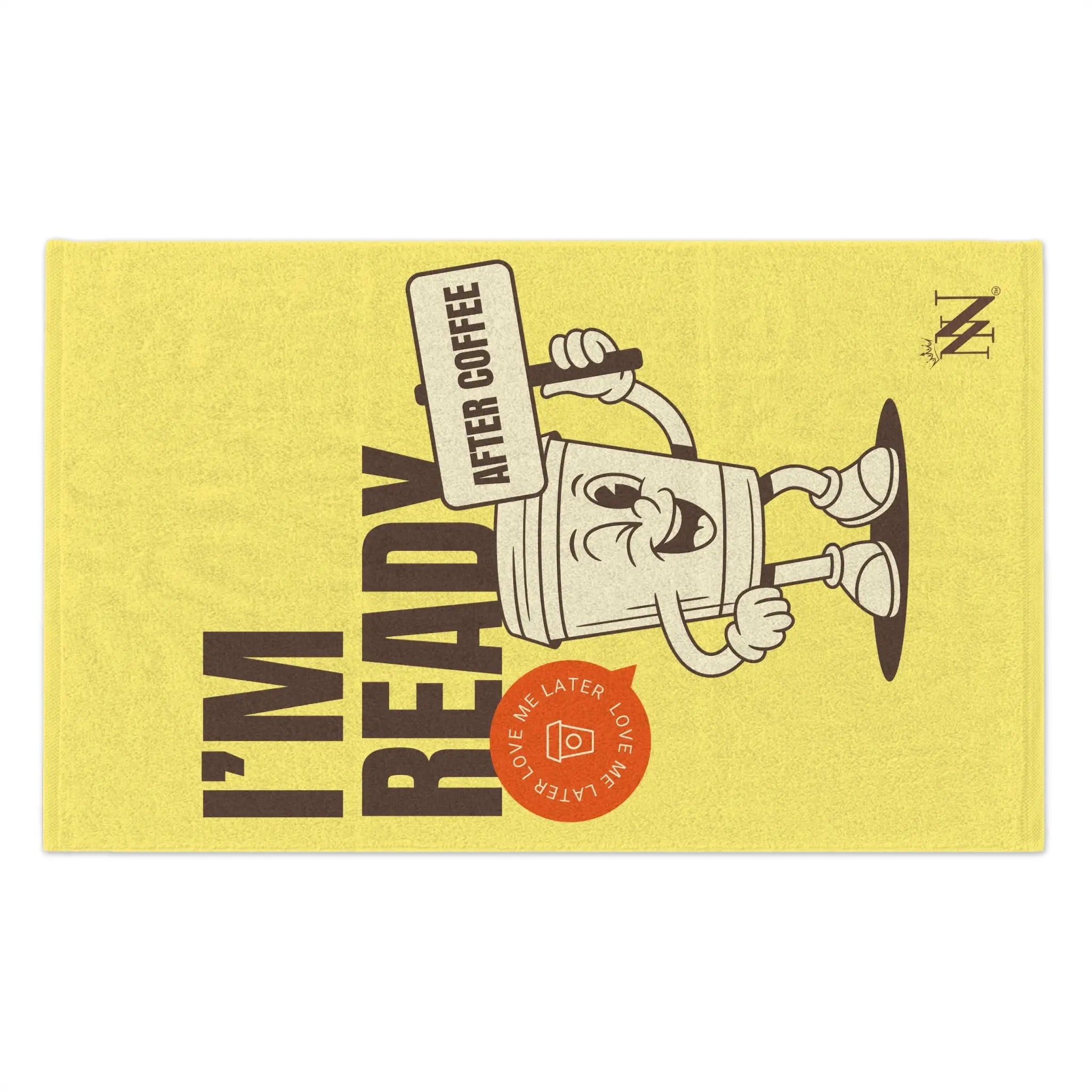 I’m Ready After Coffee | Mix & Match Soft Fun-Flirty Lovers’ Towels
