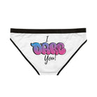 I Dare You! | Briefs for Women | Playful Comfy Underwear