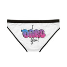 I Dare You! | Briefs for Women | Playful Comfy Underwear