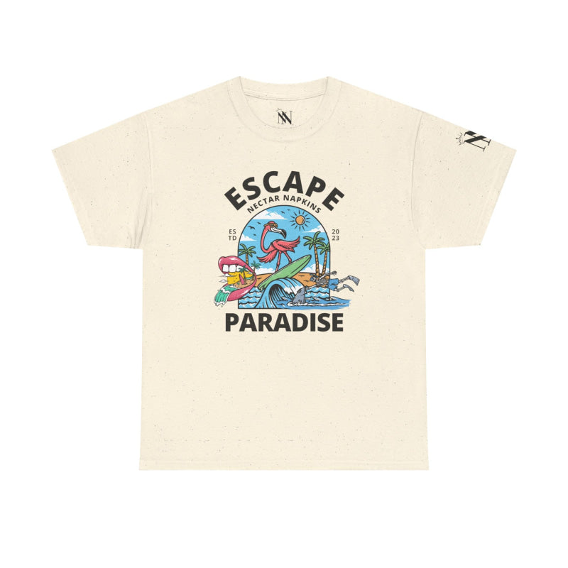 Escape Paradise | Mix & Match Cotton Unisex Fun-Flirty Lovers’ T-Shirts
