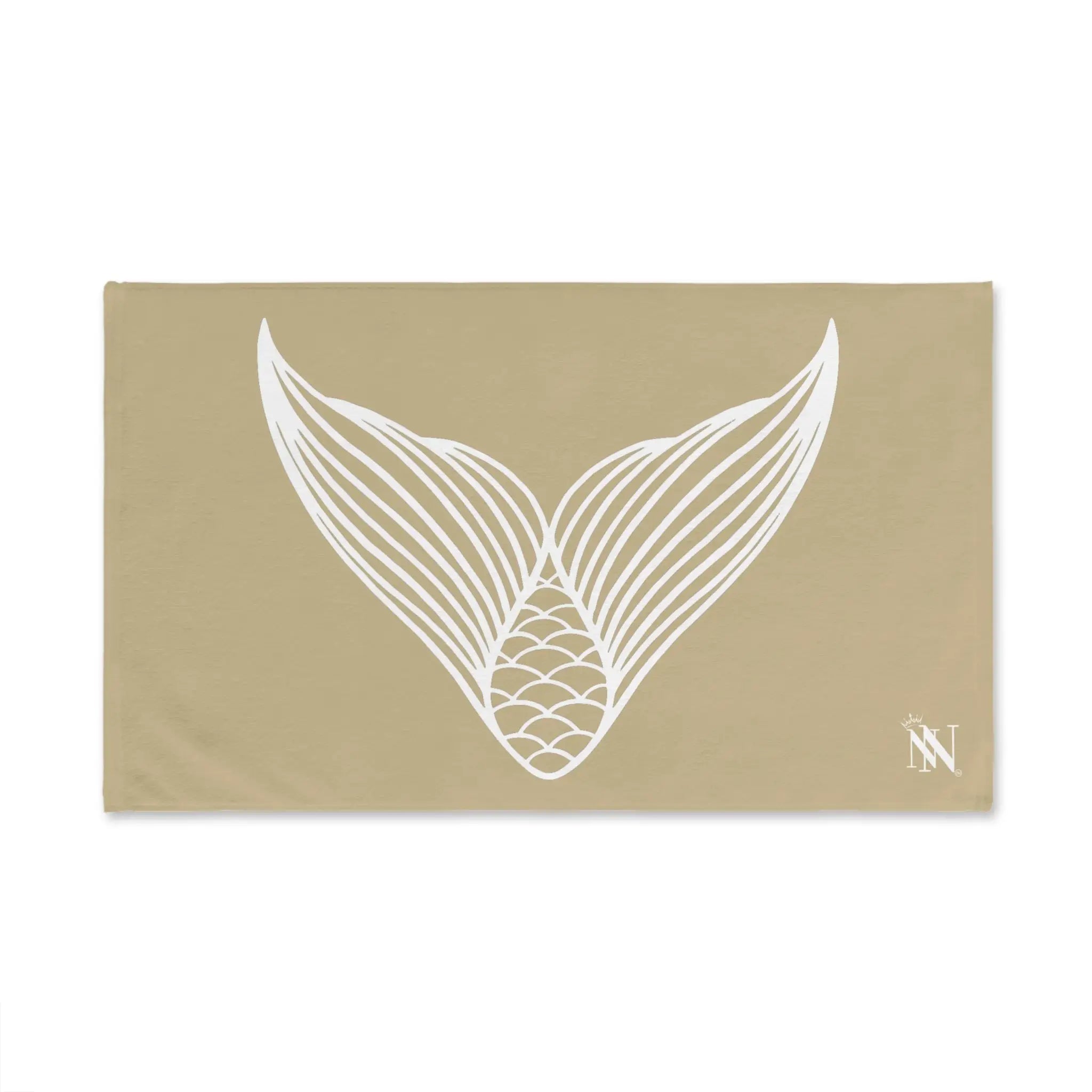 Mermaid Tail Gold Cum Towel