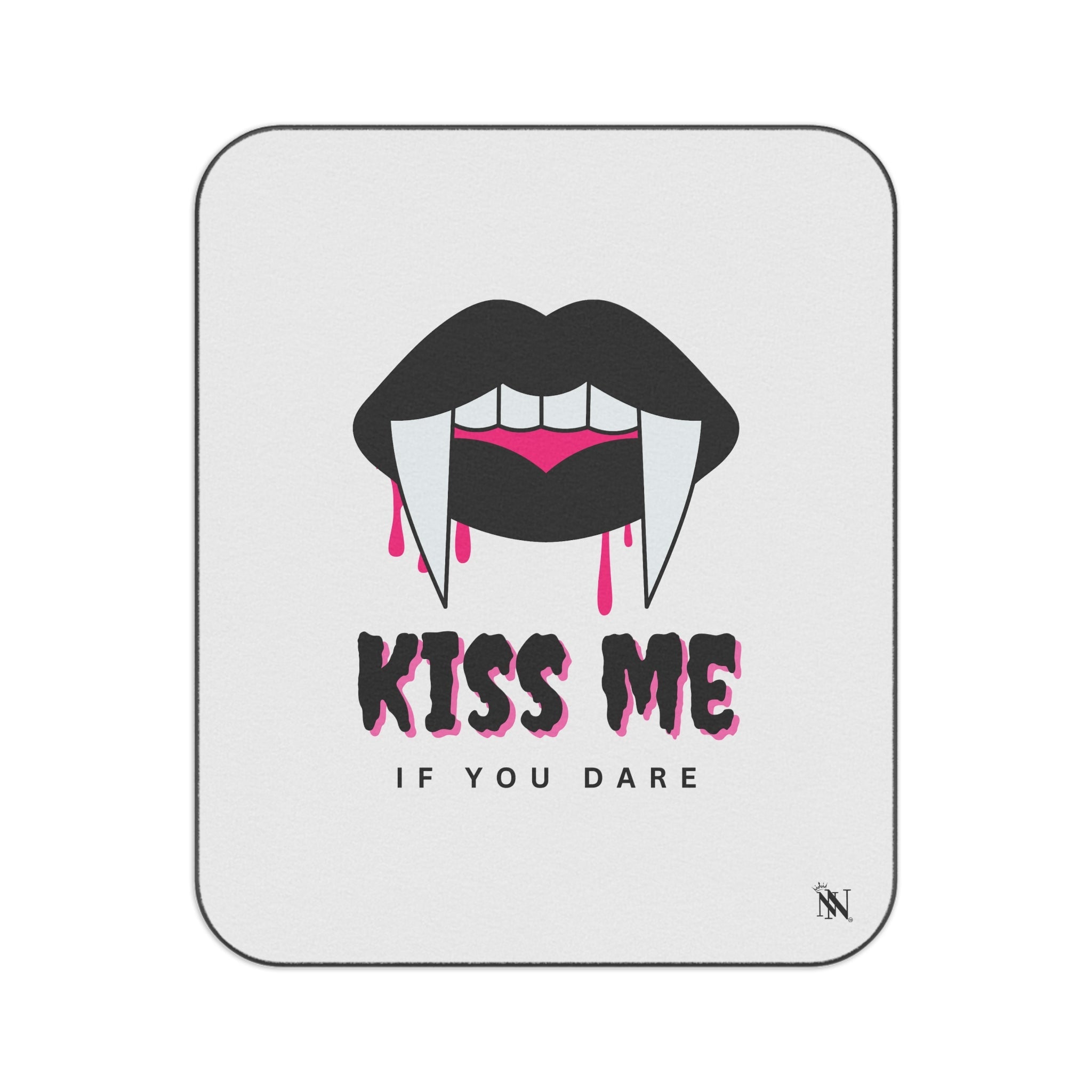 Kiss Me if You Dare | Mix Match Fun-Flirty Lovers’ Water-Resistant Blankets
