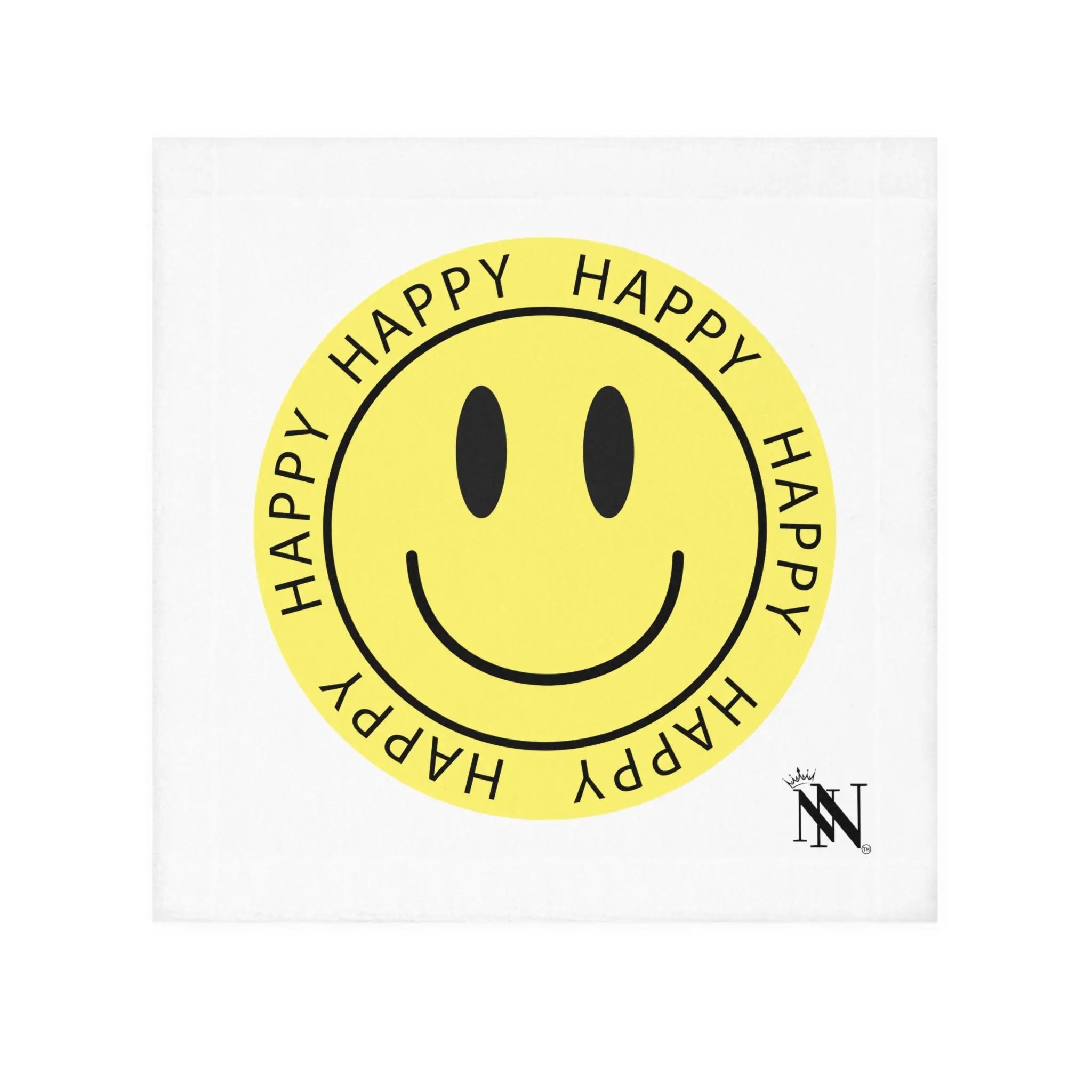 Happy Face Sticker Cum Rag