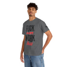 Fuck More Work Less | Mix & Match 100% Cotton Unisex Fun-Flirty Lovers’ Tees