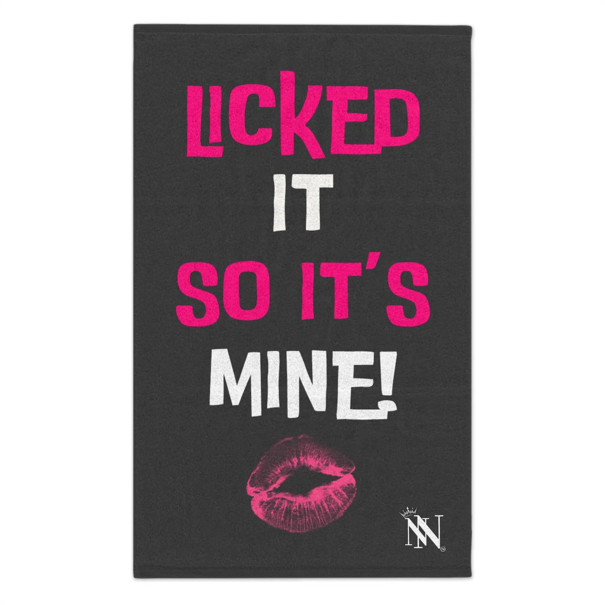 Licked It So It’s Mine! With a Kiss Sex Towel