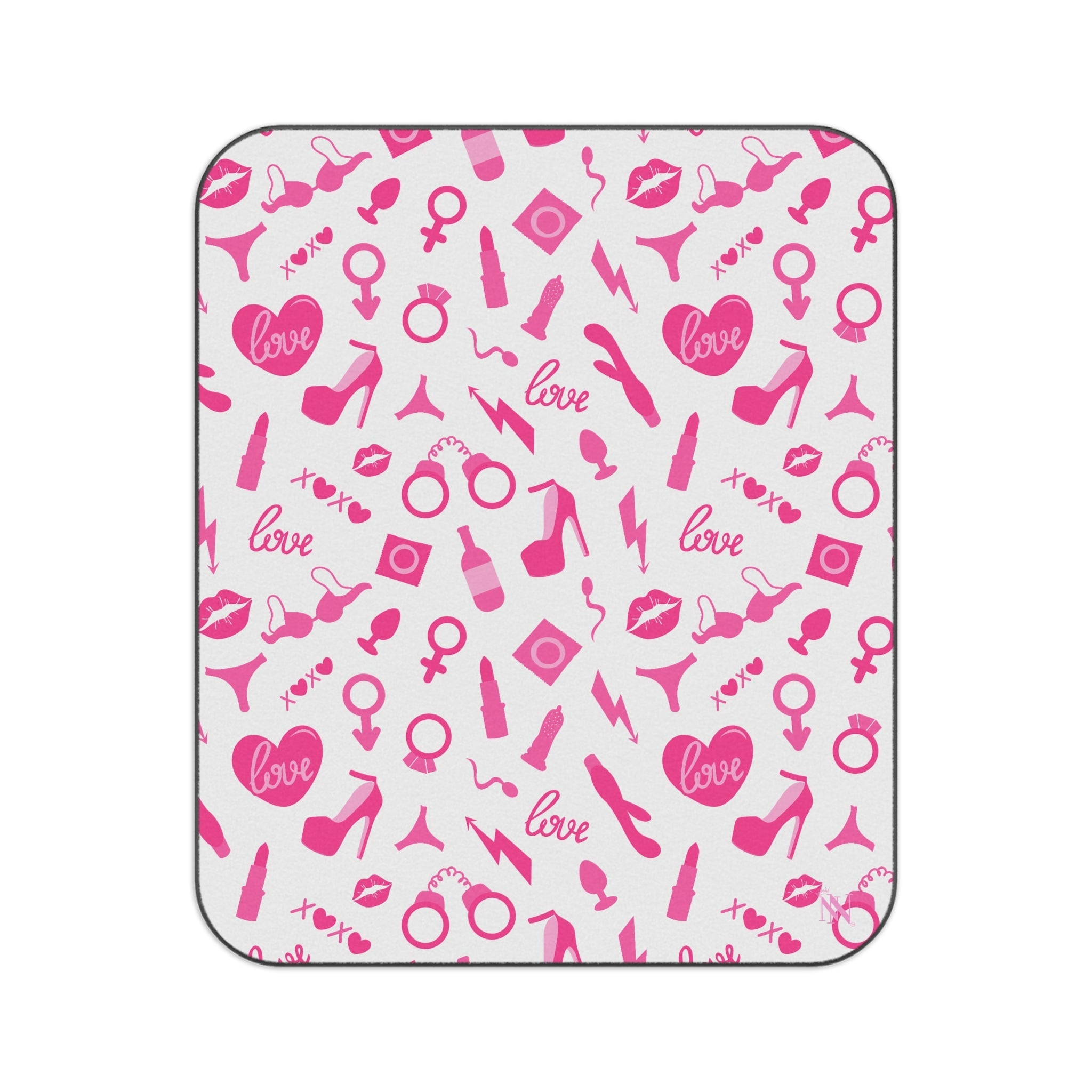 Pretty In Pink | Mix Match Fun-Flirty Lovers’ Water-Resistant Blankets