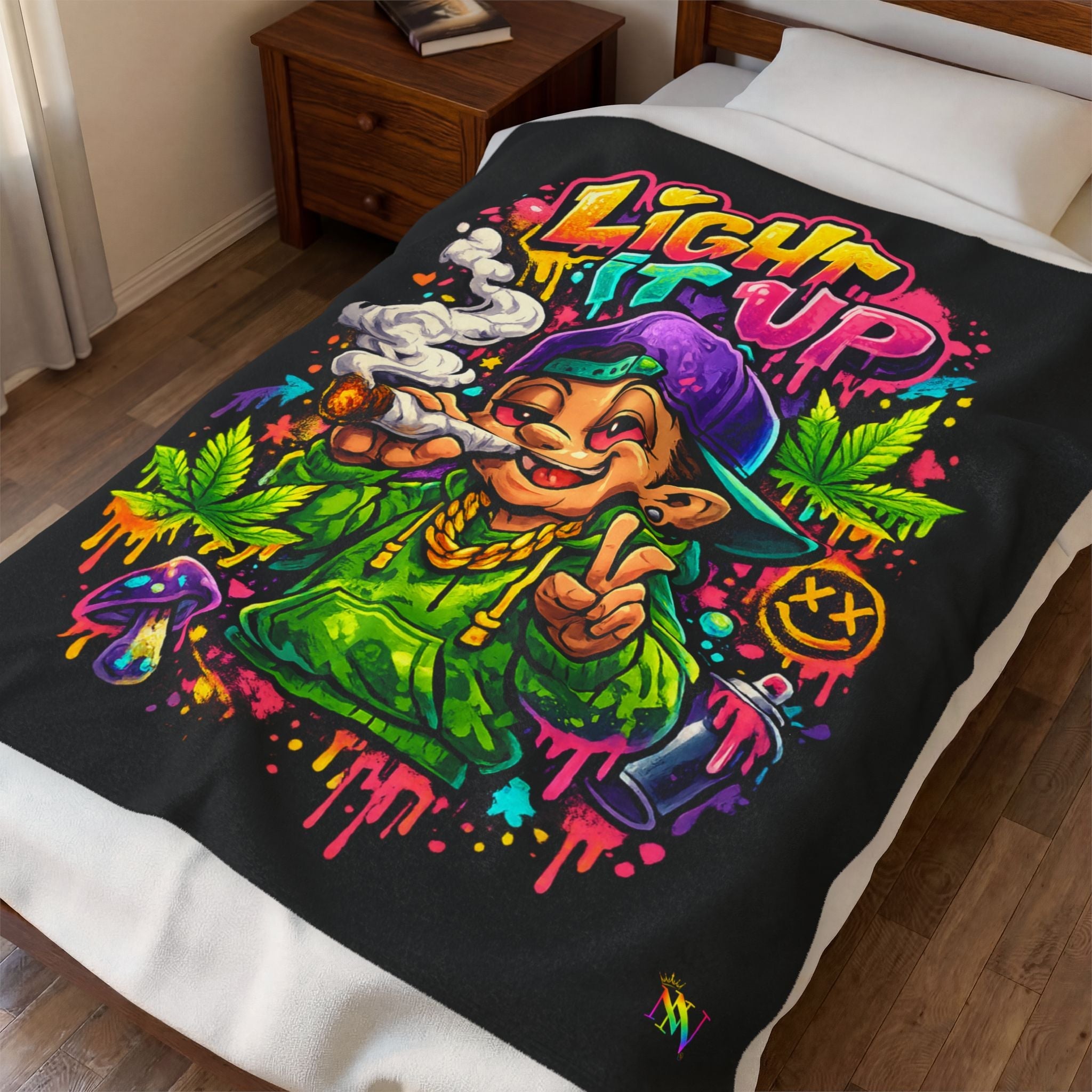 Light It Up 420 Romantic Gifts Love Blanket