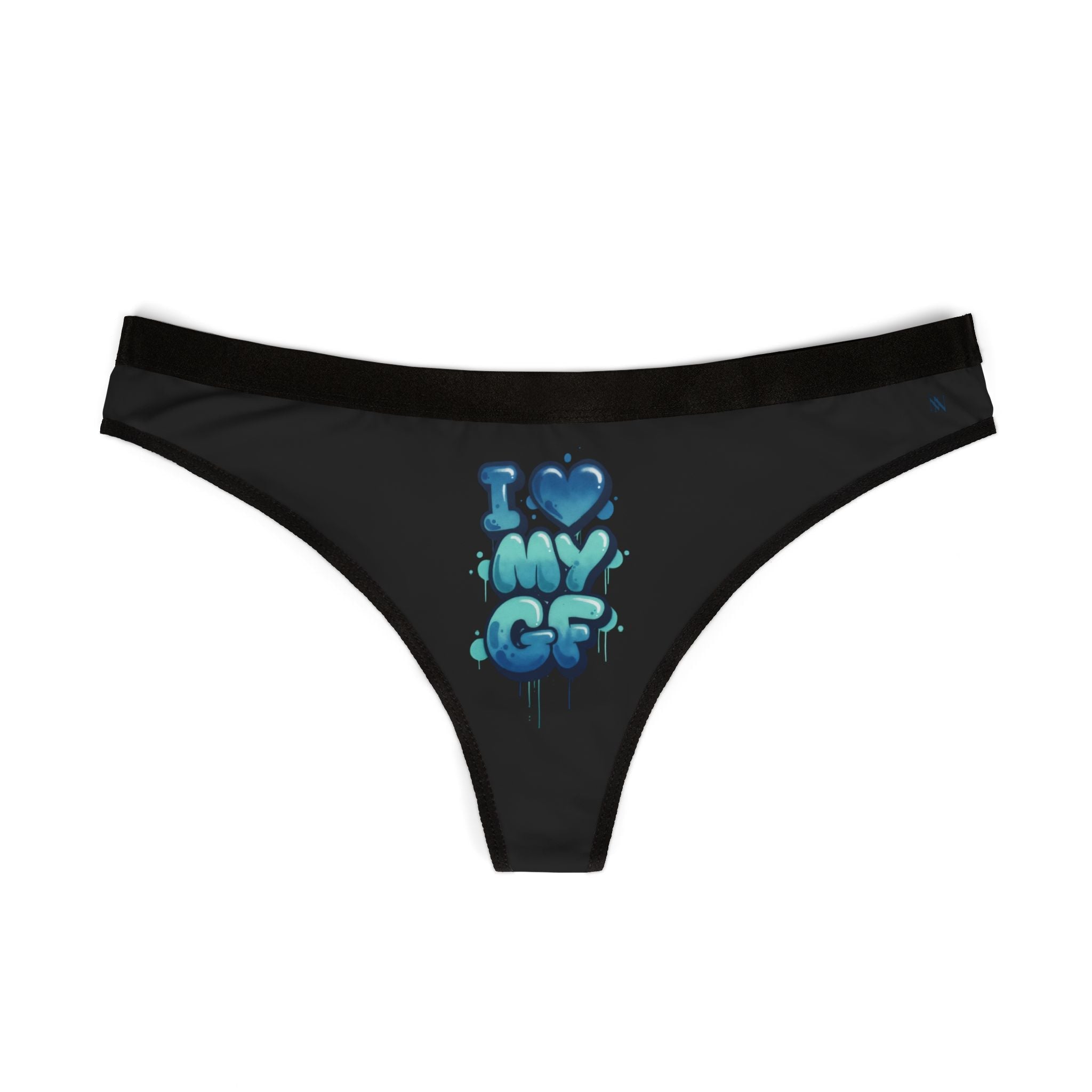 I Heart My GF Tagged | Mix & Match Women’s Fun-Flirty Lovers’ Thongs
