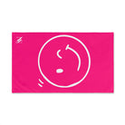 Wink Emoji Signature Pink Cum Towel