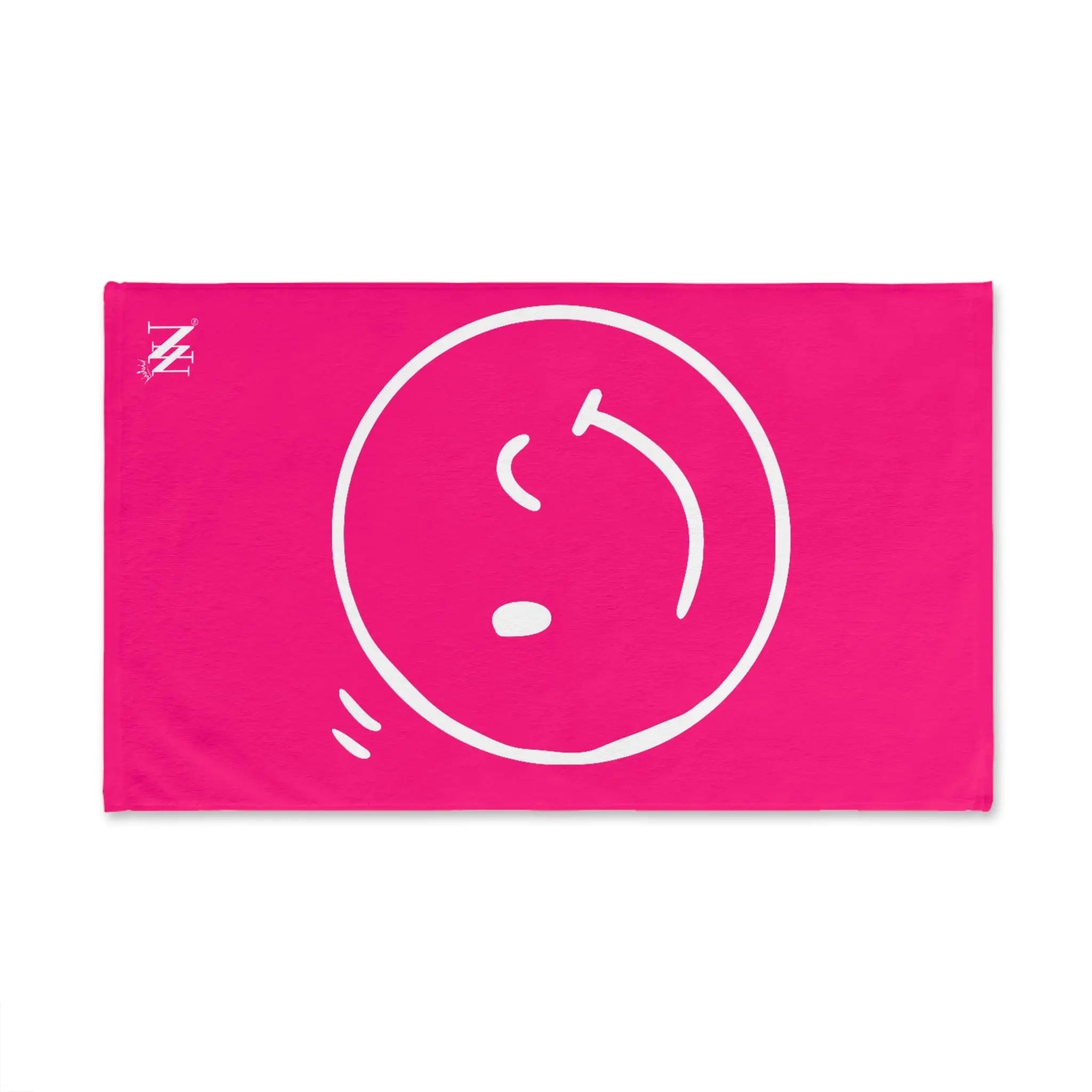 Wink Emoji Signature Pink Cum Towel