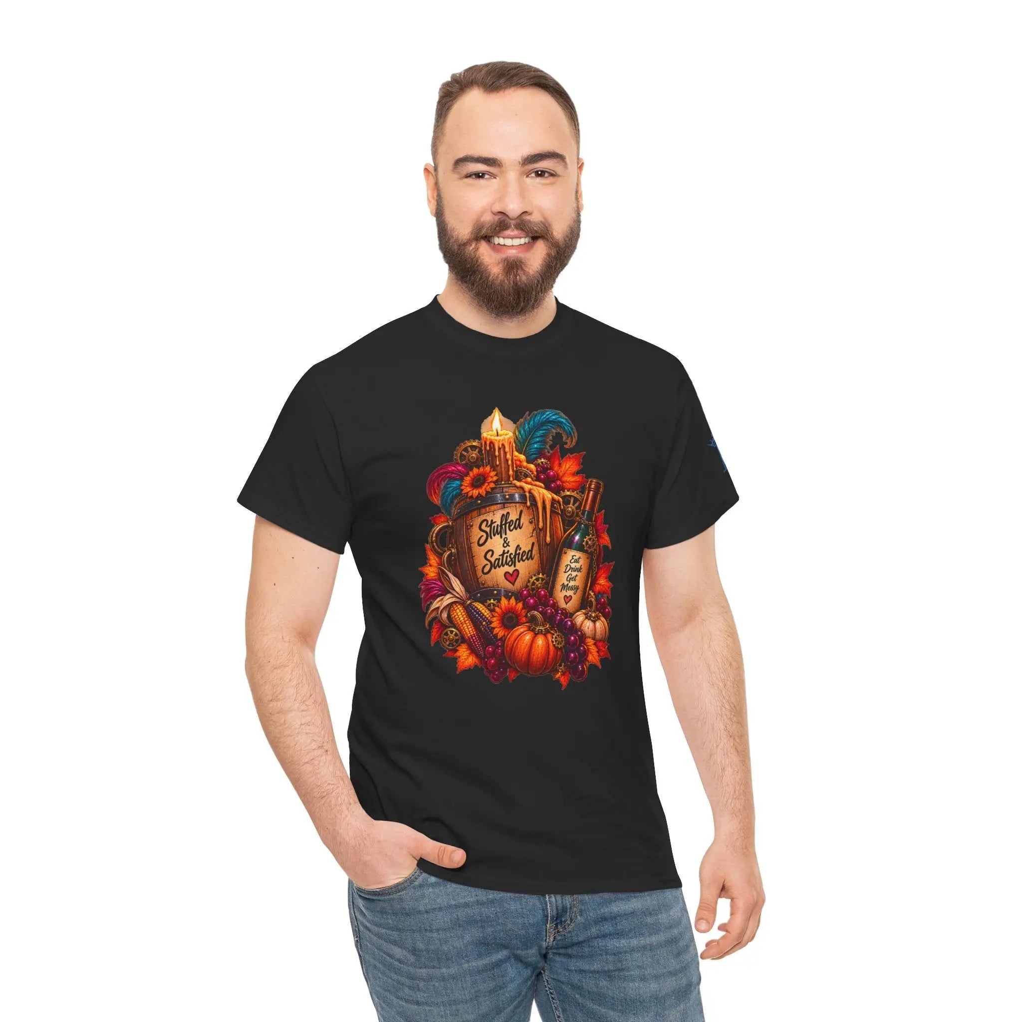 Stuffed & Satisfied Thanksgiving | Nectar Napkins Fun-Flirty Lovers’ T-Shirts