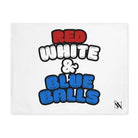 Red White & Blue Balls | Nectar Napkins Fun-Flirty Lovers’ Toy Mats