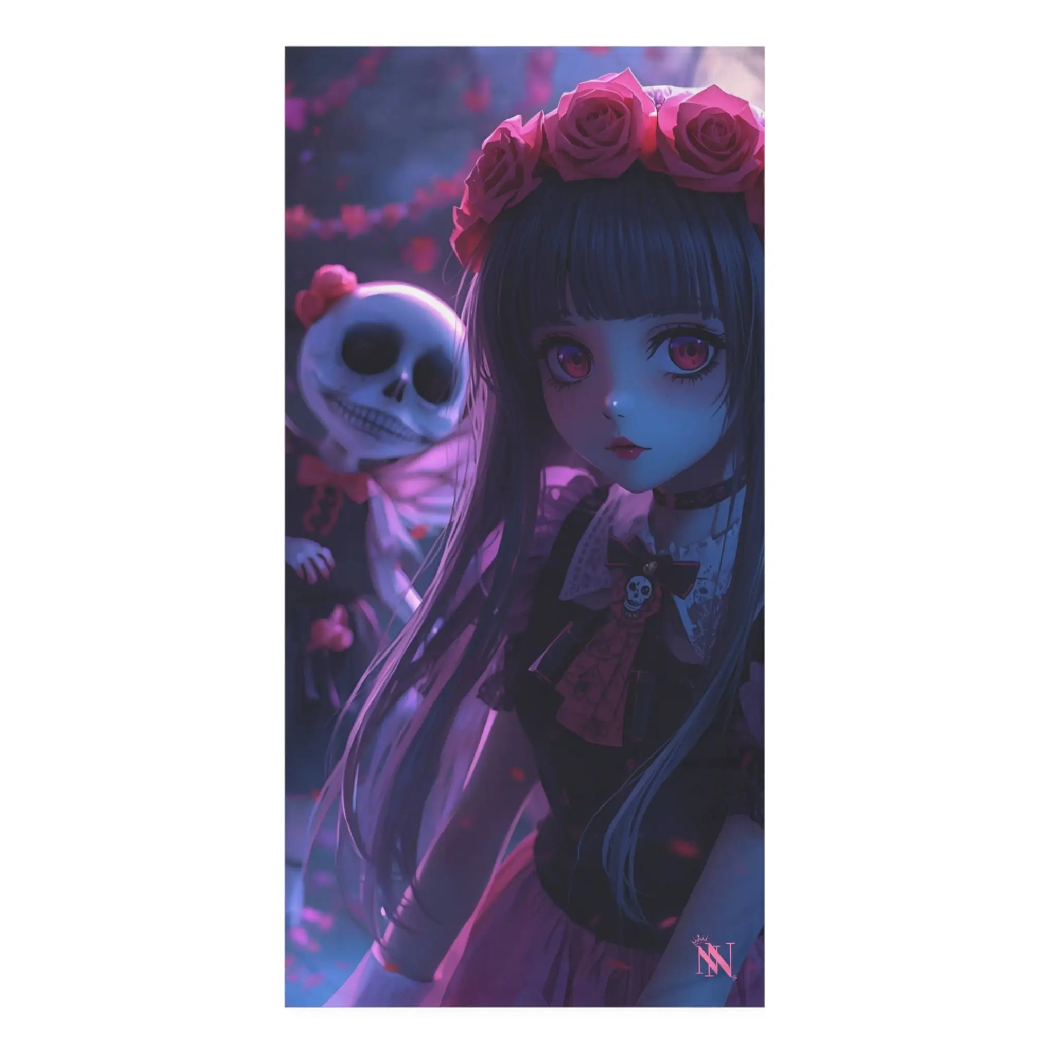 Anime Zombie Girl | Mix & Match XL Fun-Flirty Lovers’ Towels