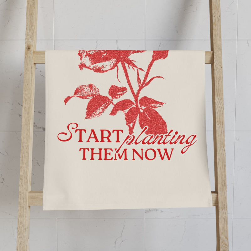 Ladies IF You Need Flowers | Mix & Match Classic Fun-Flirty Lovers’ Towels