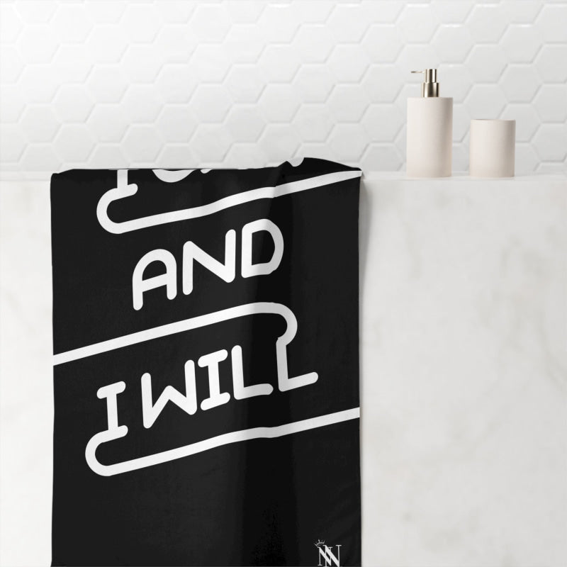 I Can & I Will | Mix & Match XL Fun-Flirty Lovers’ Towels
