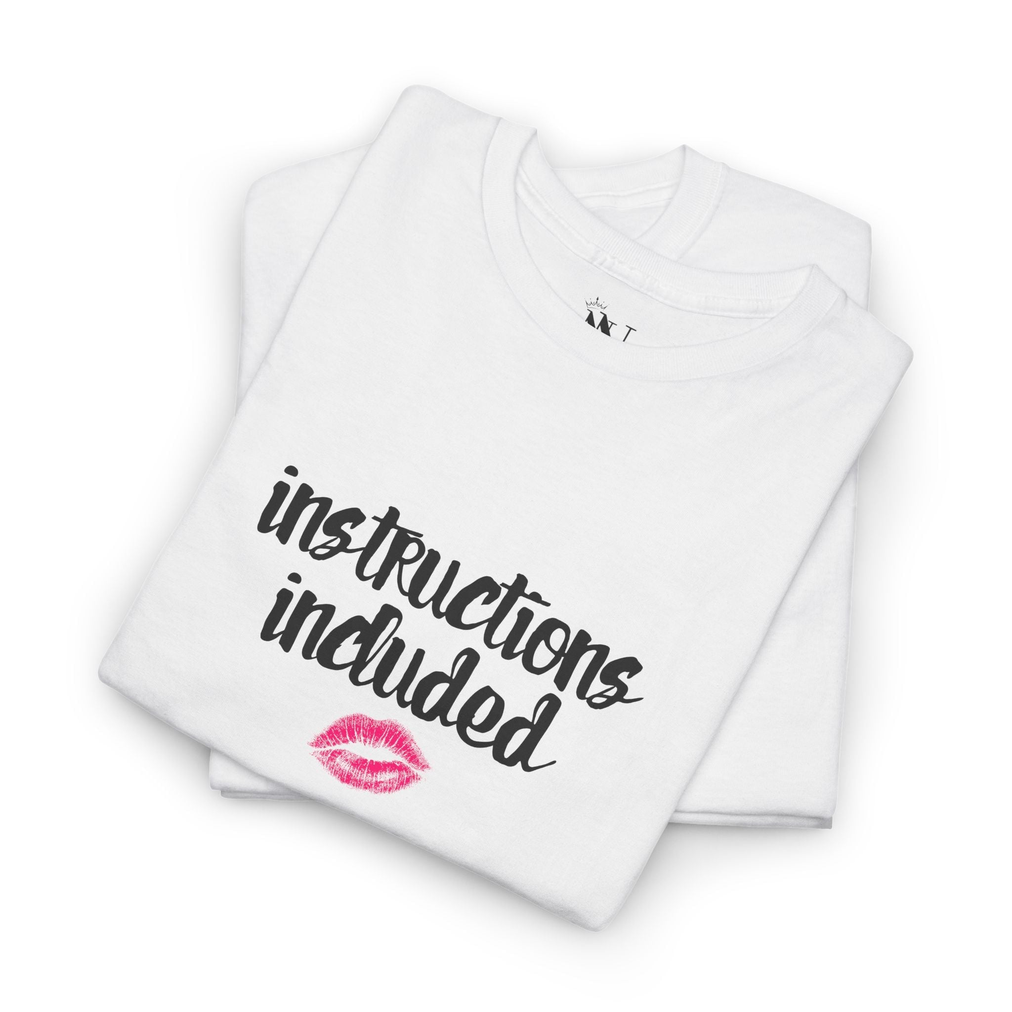 Instructions Included | Mix & Match Cotton Unisex Fun-Flirty Lovers’ Tees
