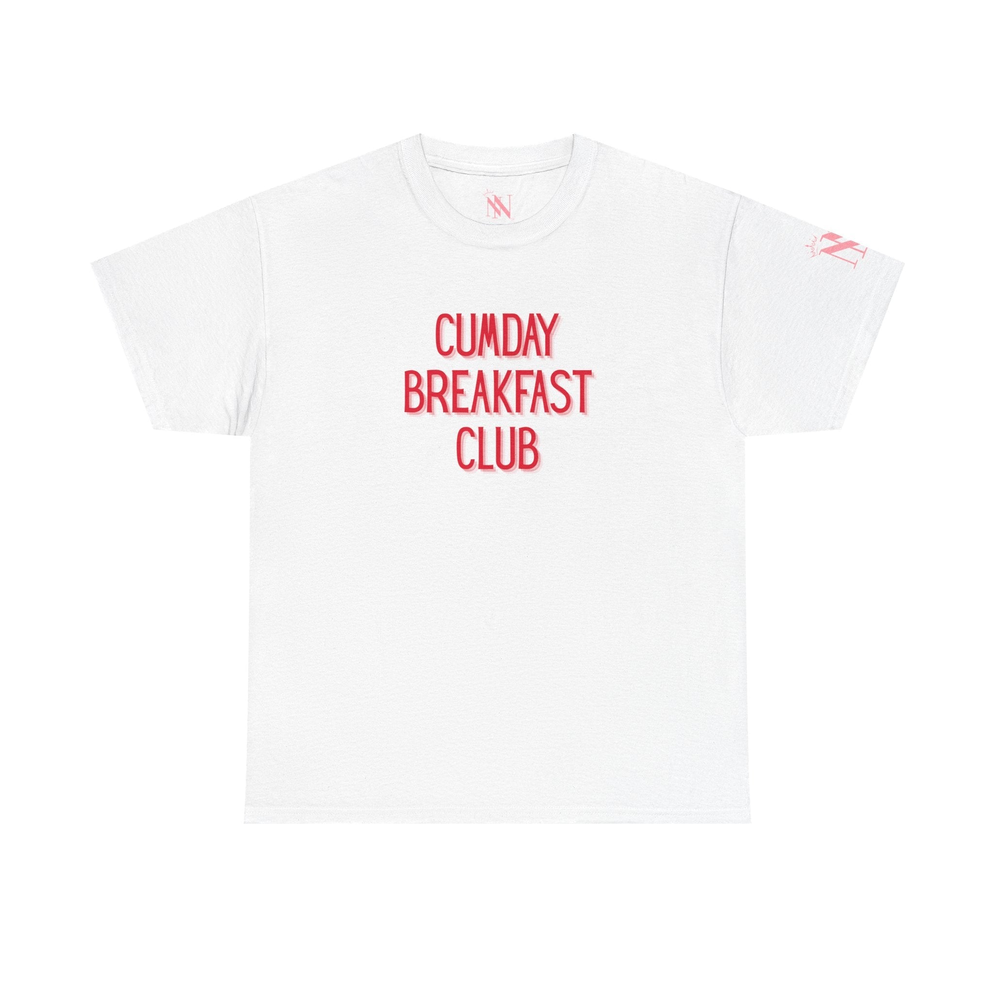 Cumday Breakfast Club | Mix & Match Cotton Unisex Fun-Flirty Lovers’ T-Shirts