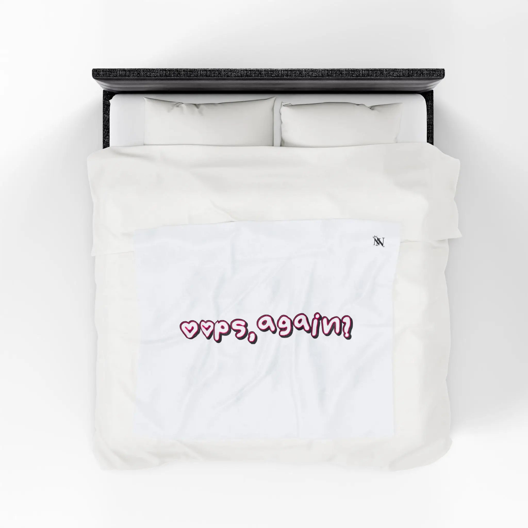 Oops Again? | Mix & Match Soft Fun-Flirty Lovers’ Blankets