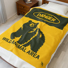 Danger Wild Animal Area | Mix & Match Soft Fun-Flirty Lovers’ Blankets