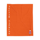 Nectar Napkins Brand Orange Love Blanket