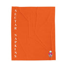 Nectar Napkins Brand Orange | Nectar Napkins Fun-Flirty Lovers’ Blankets