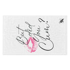 But did you Cum? with a Kiss | Mix & Match Soft Fun-Flirty Lovers’ Towels