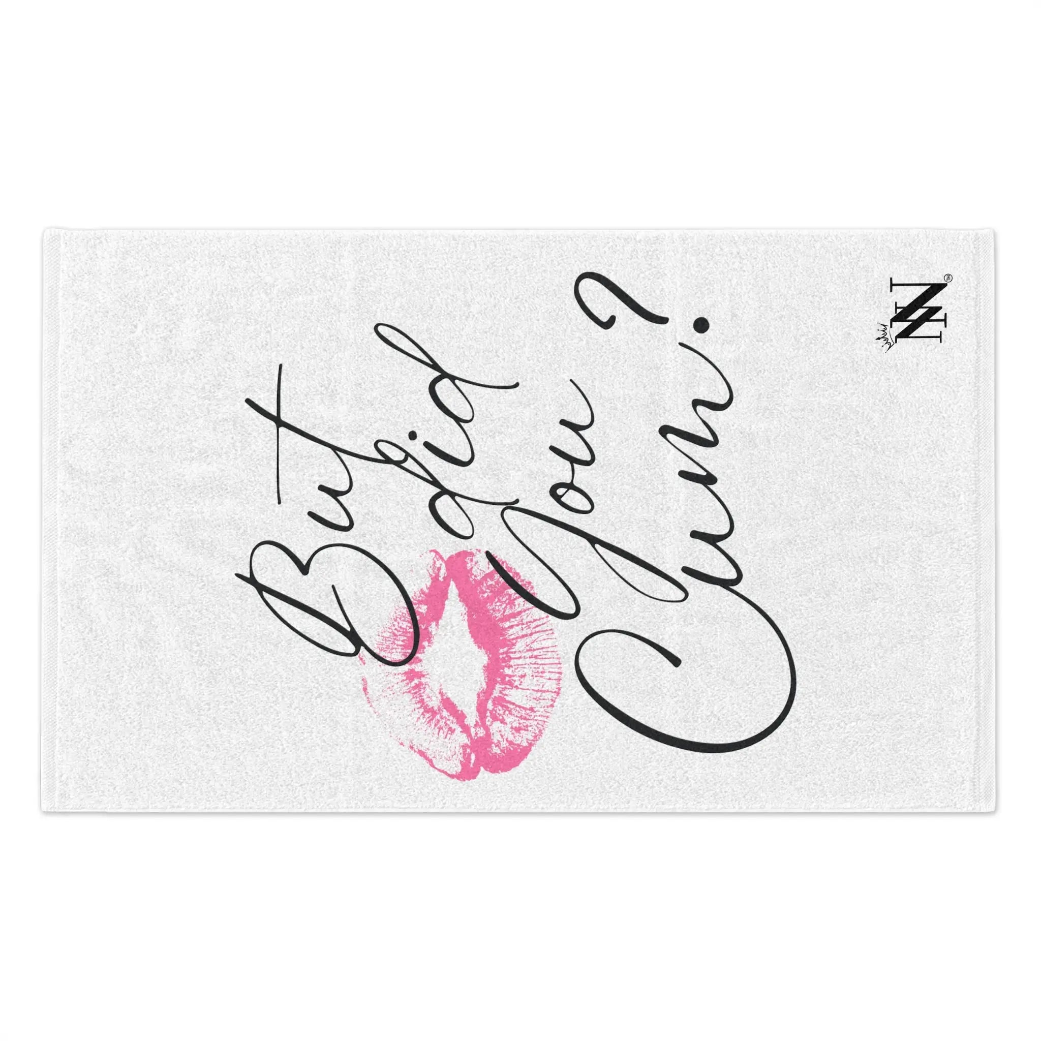 But did you Cum? with a Kiss Sex Towel