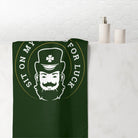 Sit on My Beard for Luck St. Patrick’s Day Extra Large Sex Towel
