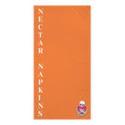 Nectar Napkins Brand Crusta Bright Orange Over Sized Sex Towel