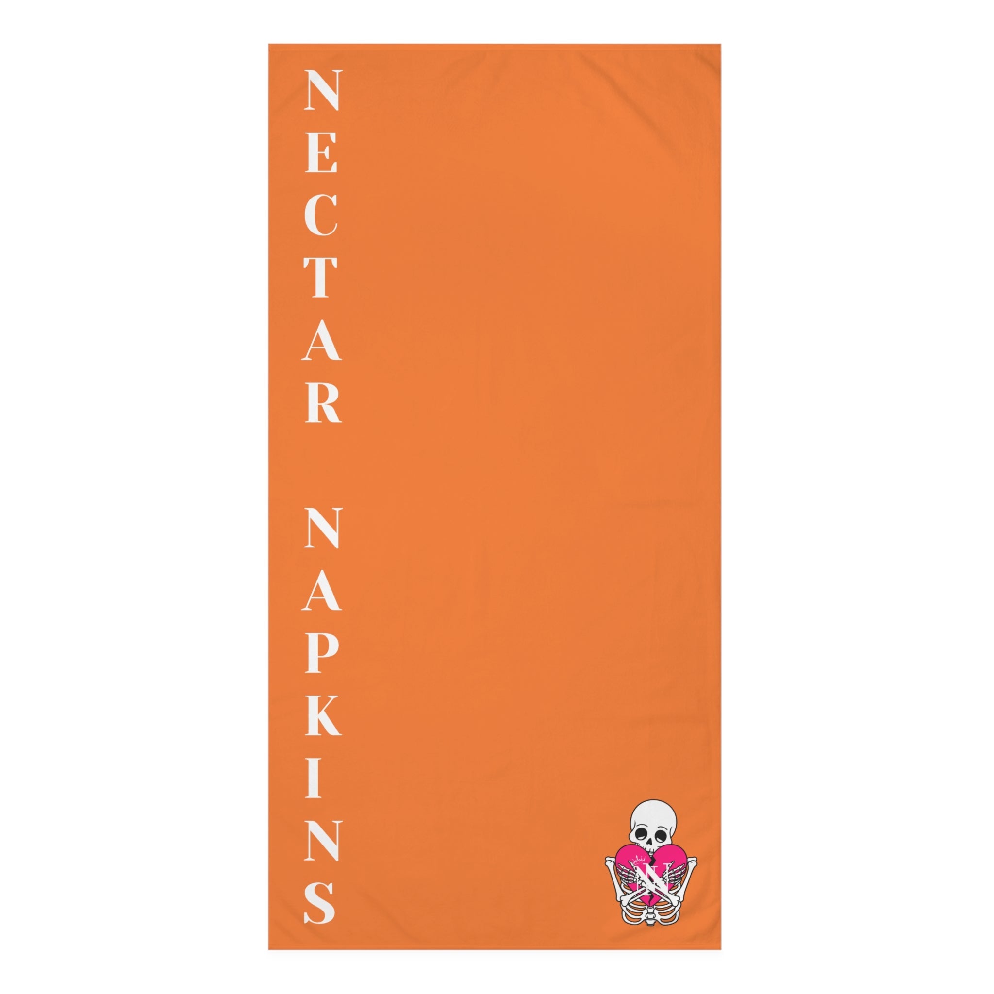Nectar Napkins Brand Crusta Bright Orange Over Sized Sex Towel