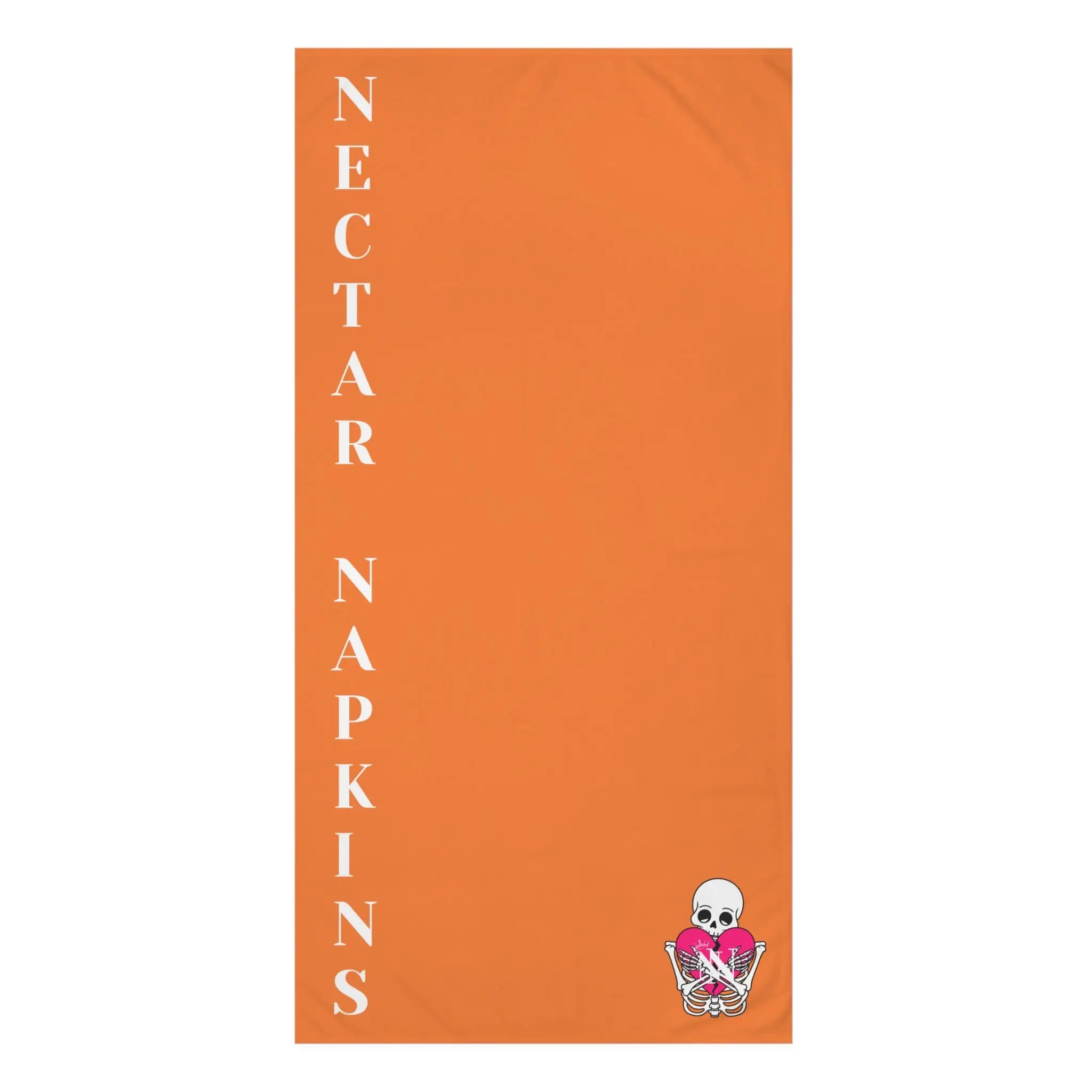 Nectar Napkins Brand Crusta Bright Orange Over Sized Sex Towel