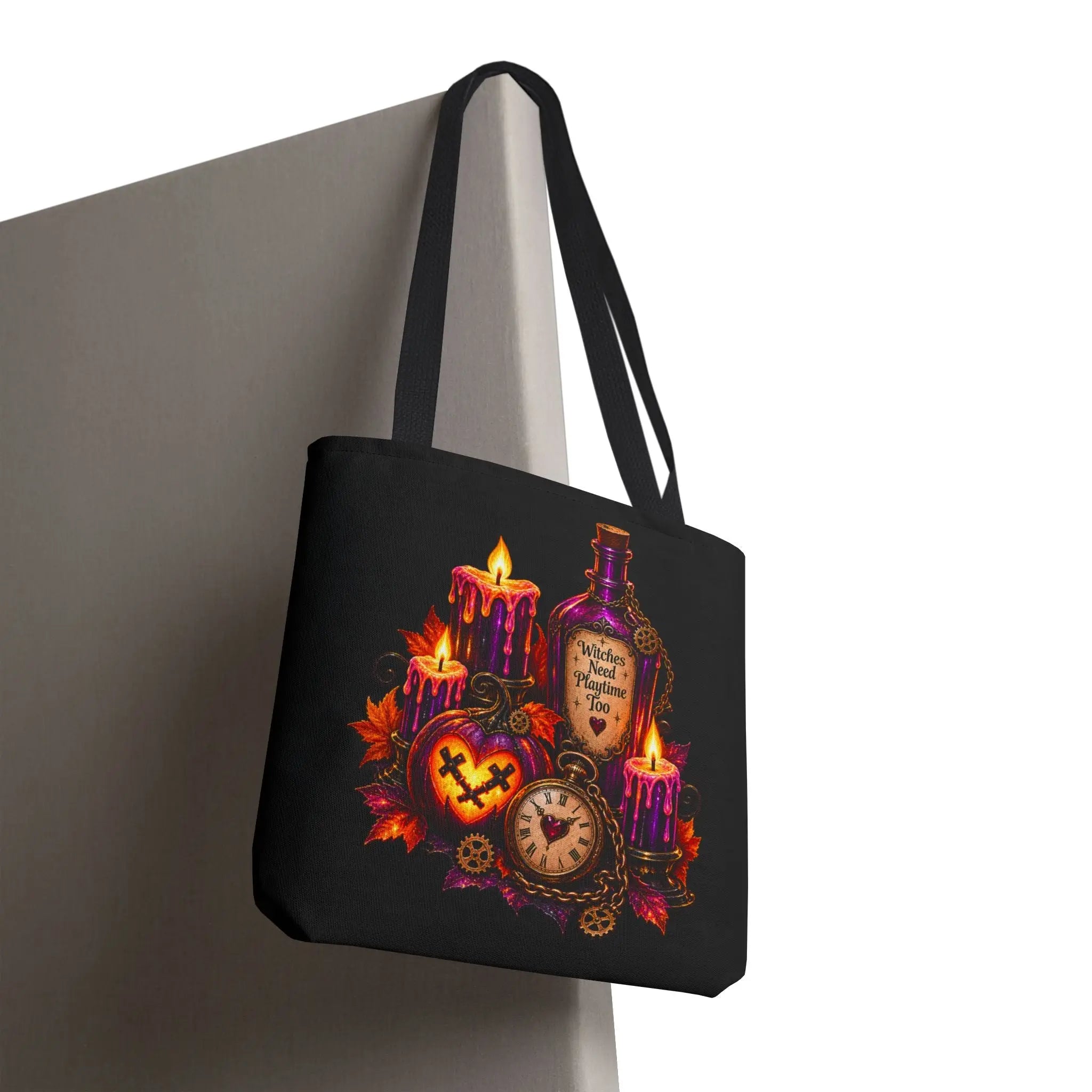 Witches Need Playtime Too Skull | Nectar Napkins Fun-Flirty Lovers’ Totes