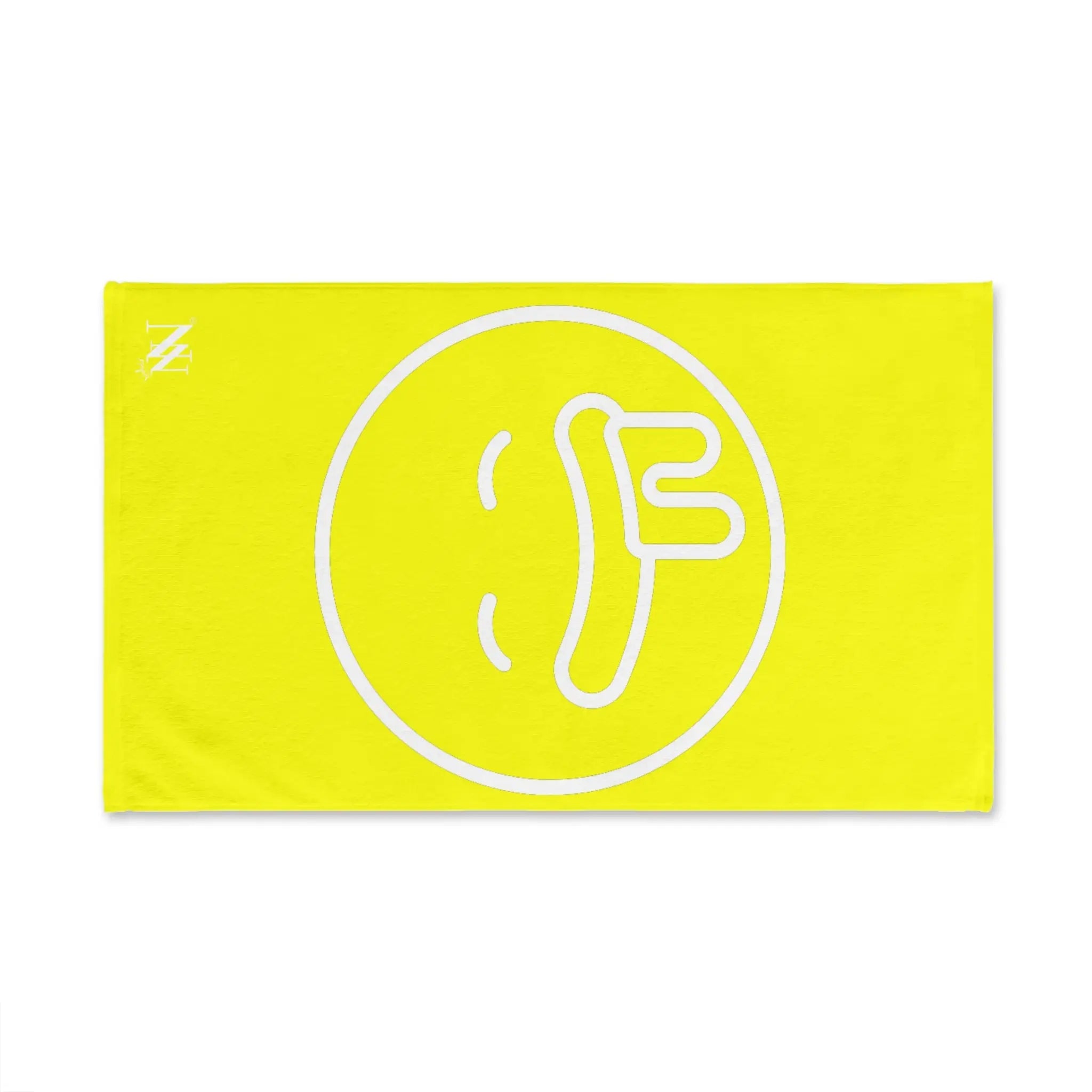 Drooling Emoji Neon Yellow | Mix & Match Classic Fun-Flirty Lovers’ Towels