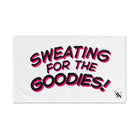 Sweating for the Goodies! | Nectar Napkins Classic Fun-Flirty Lovers’ Towels