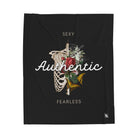 Sexy Authentic Fearless | Mix & Match Velveteen Fun-Flirty Lovers’ Blankets