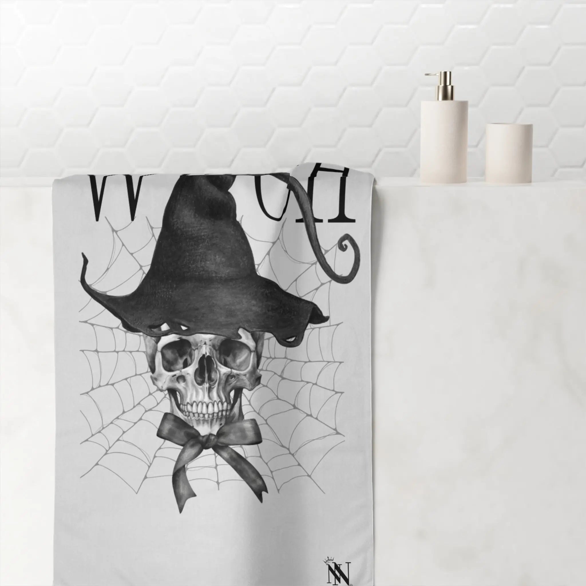 Sexy Witch Skull Extra Large Towel for Sex