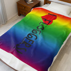 I Love Floggers! Rainbow | Mix & Match Velveteen Fun-Flirty Lovers’ Blankets