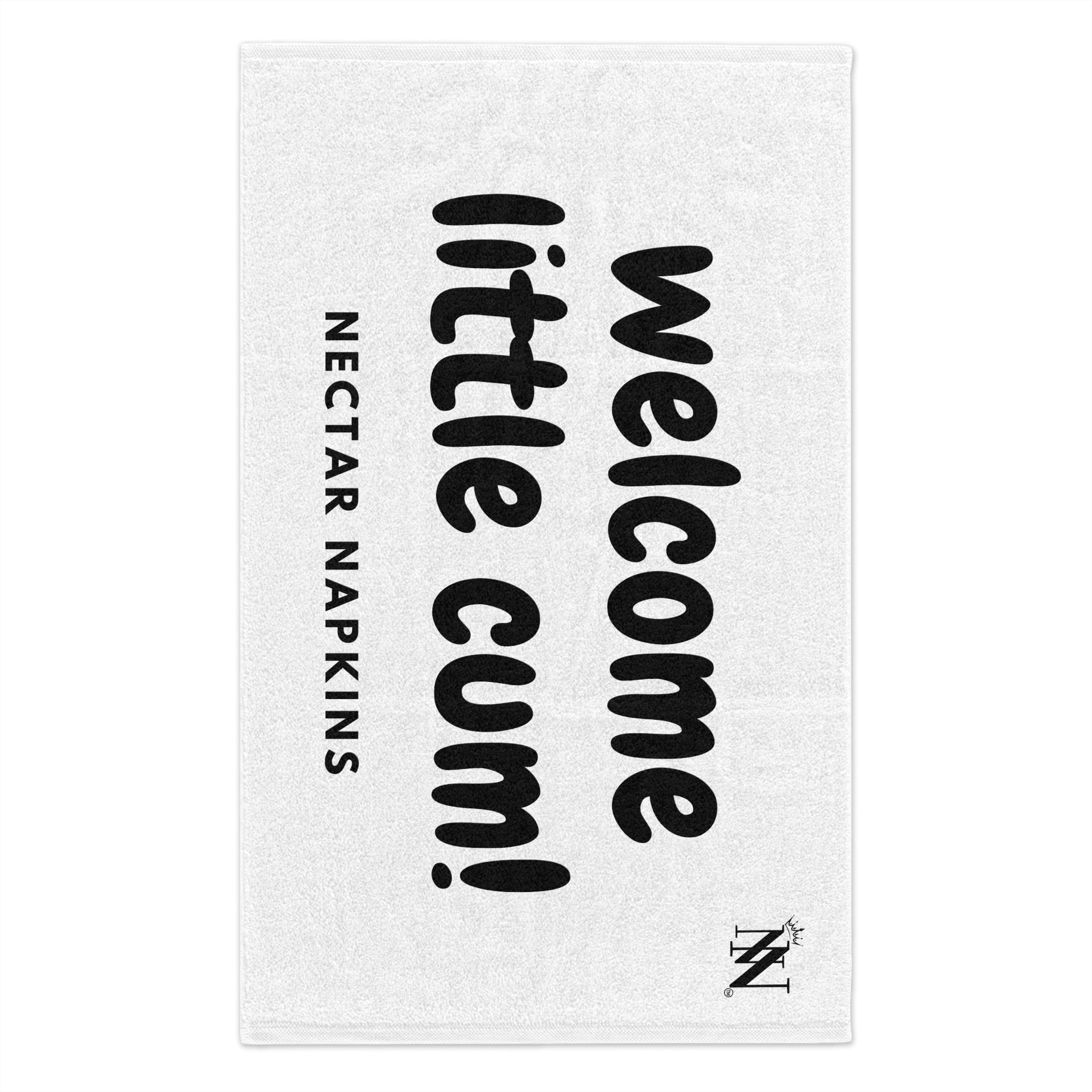 Welcome Little Cum! | Mix & Match Soft Fun-Flirty Lovers’ Towels