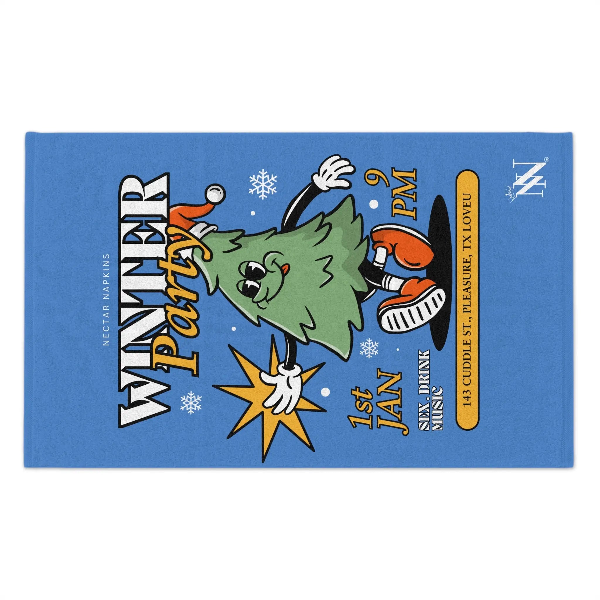 Winter Party | Mix & Match Soft Fun-Flirty Lovers’ Towels