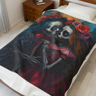 Traditional El Día de los Muertos Dolls | Mix & Match Velveteen Fun-Flirty Lovers’ Blankets