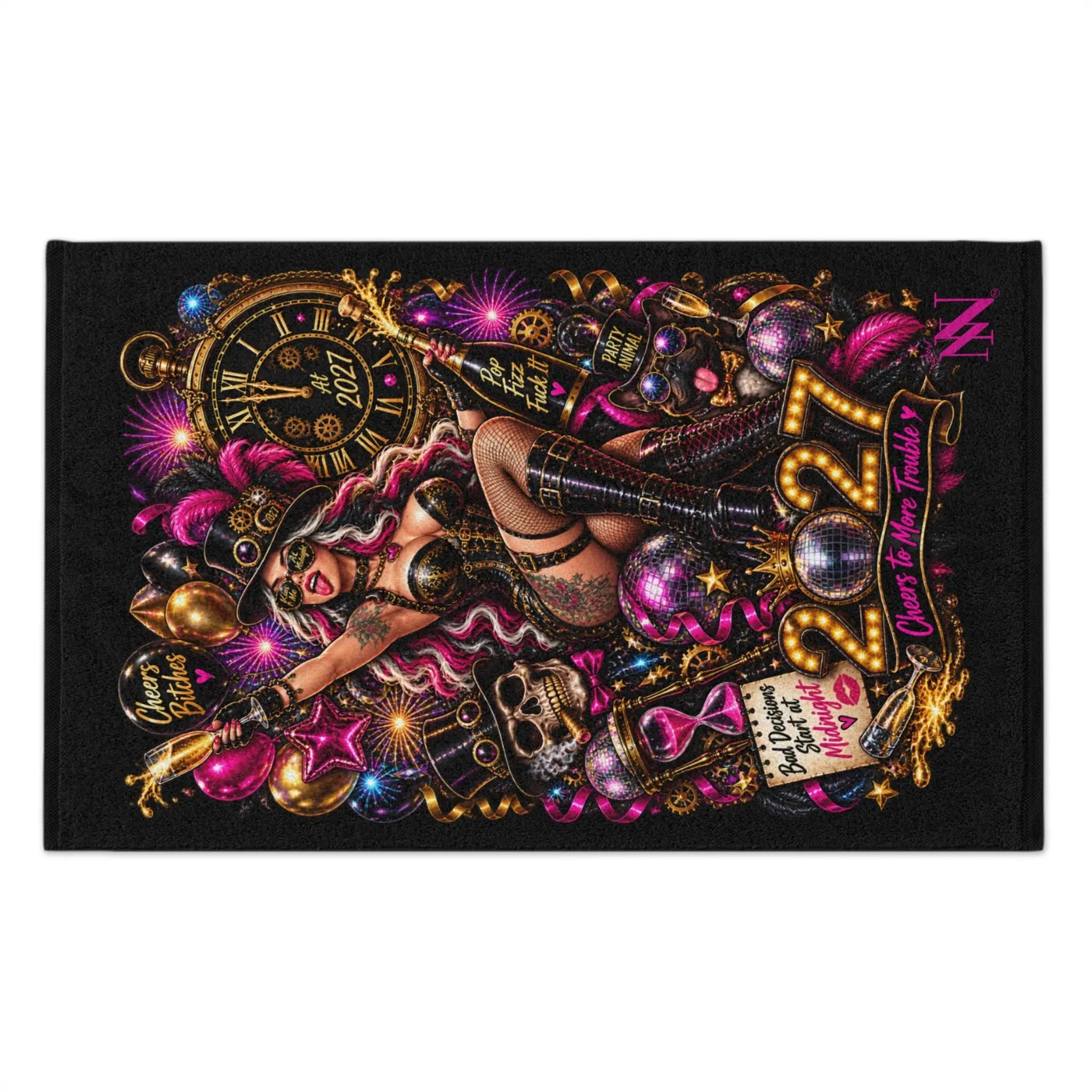 New Year’s Eve Wicked Fantasy Sex Towel