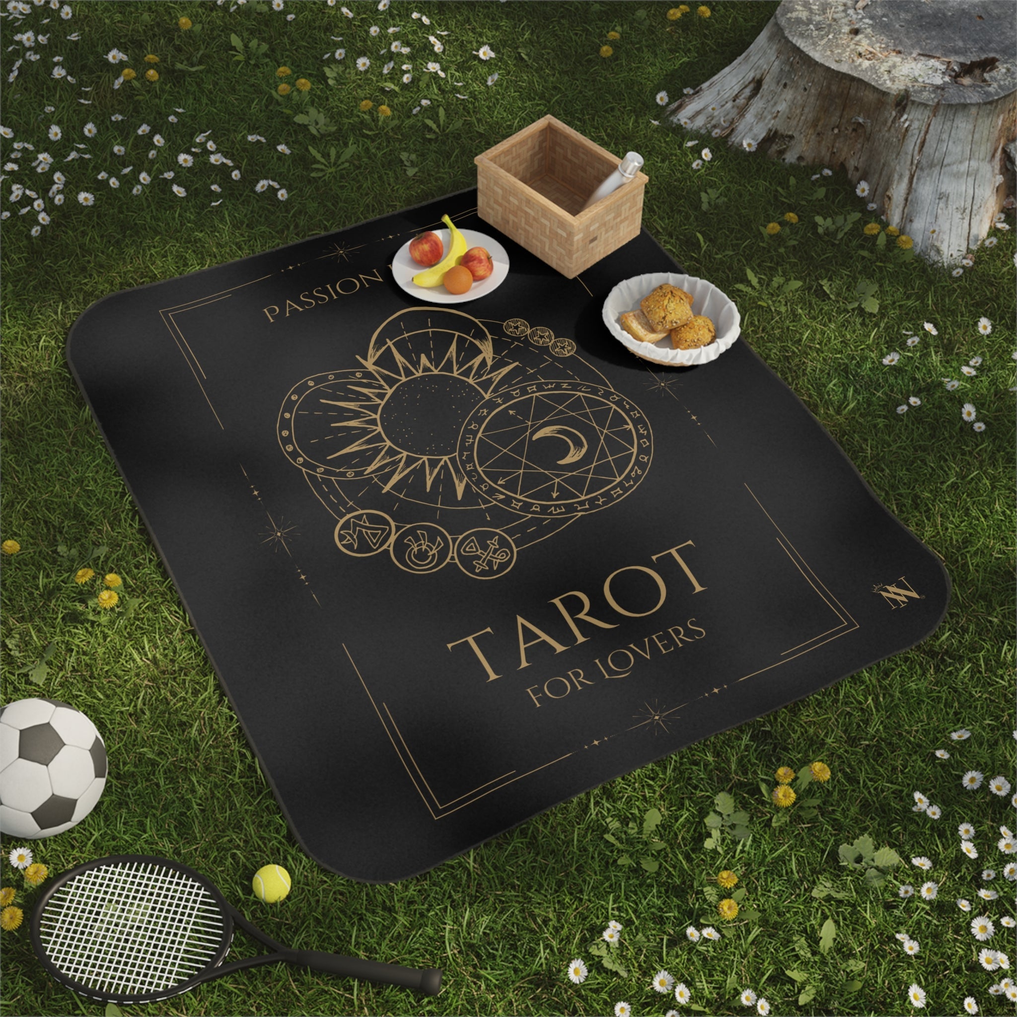 Tarot for Lovers Water Resistant Blanket for Sex