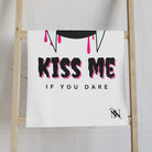 Kiss Me if You Dare | Mix & Match Original Fun-Flirty Lovers’ Towels